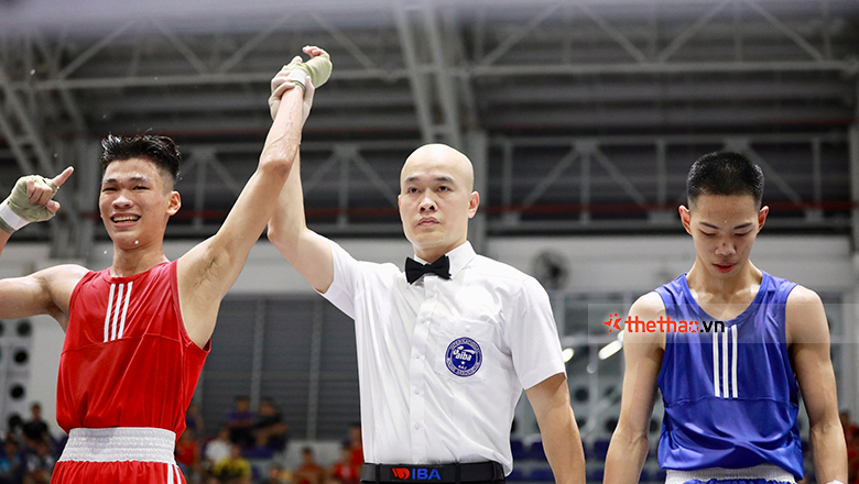 The boxer received a hot reward immediately after winning the opening match of the Children's Championship 2023 - Photo 1
