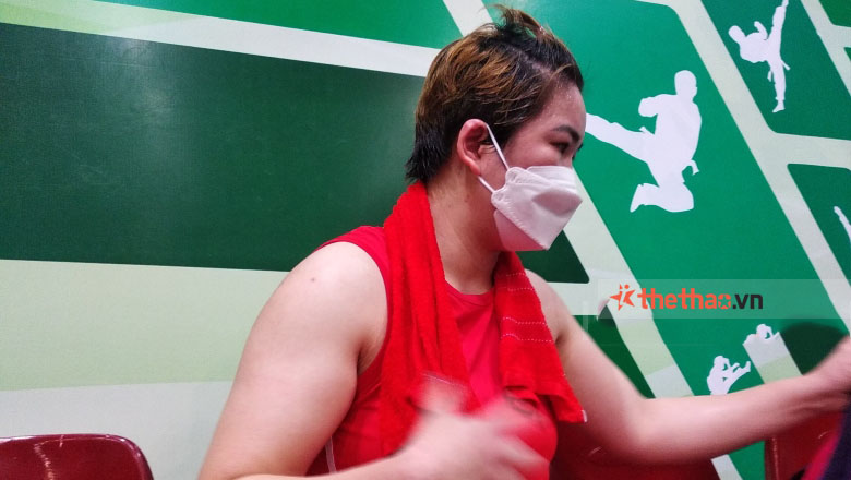 The former SEA Games champion decreases 20kg to fight the boxing boxing - Photo 2