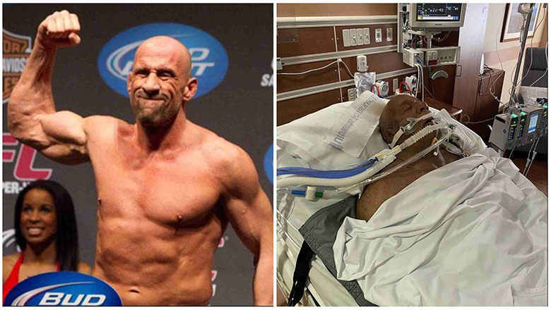 The former UFC champion is hospitalized after saving the family from the fire - Photo 1