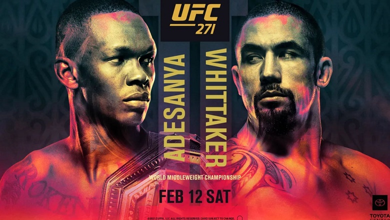 The latest UFC 271 schedule on February 12 - Photo 1