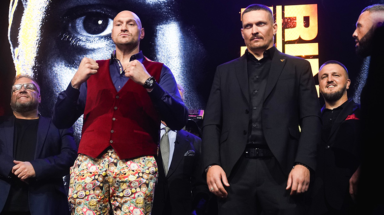 The match between Tyson Fury vs Oleksandr usyk moved to May, BTC fined 10 million USD if the martial artist withdrew - Photo 1