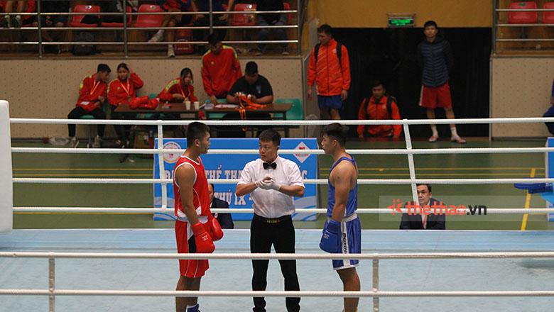 Quarterfinals Boxing Congress: 'Hidden number' of the army lost to Quang Ninh boxer - Photo 1