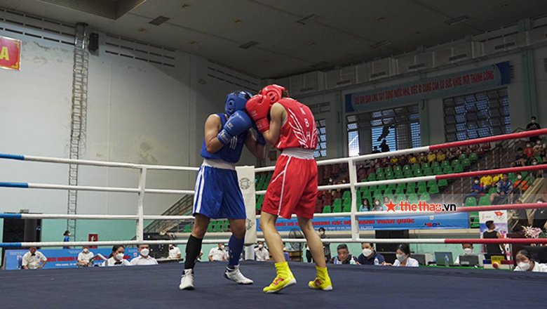Thu Nhi won the opening match of the Boxing team of strong national teams 2022 - Photo 1