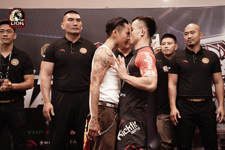 Tran Ngoc Lam 'turned the eagle' to tease the opponent before Lion Championship 11 - Photo 1