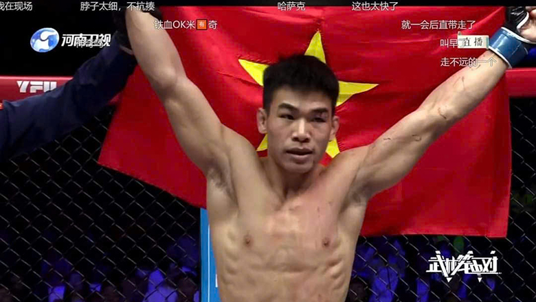 Tran Ngoc Luong won at the China MMA tournament - Photo 1