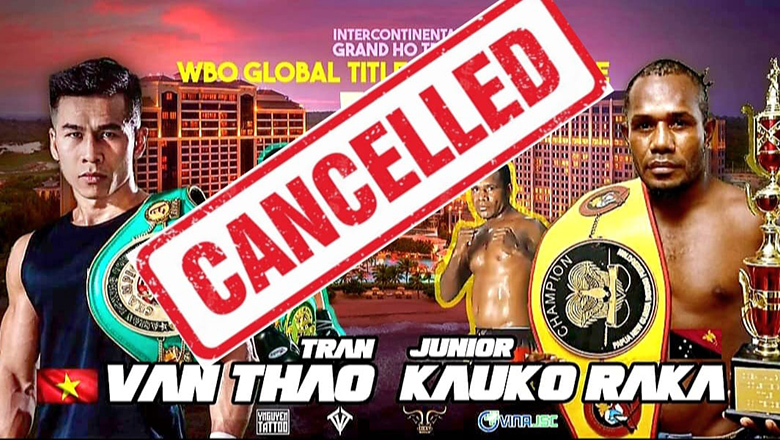 Tran Van Thao canceled the match, withdraw from the July event - Photo 1