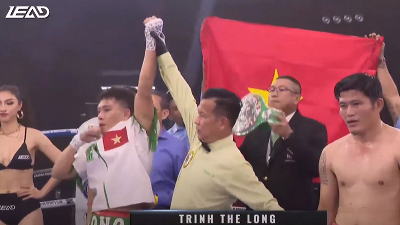 Trinh The Long won Tko after the 7th half, won the Asian WBC silver belt - Photo 1