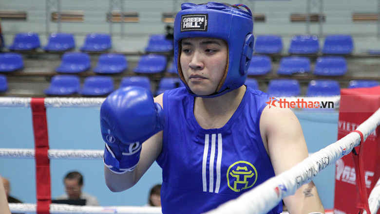 Truong Ha Vy loses early in the first half, receives the boxing category U22 and young Asian - Photo 1