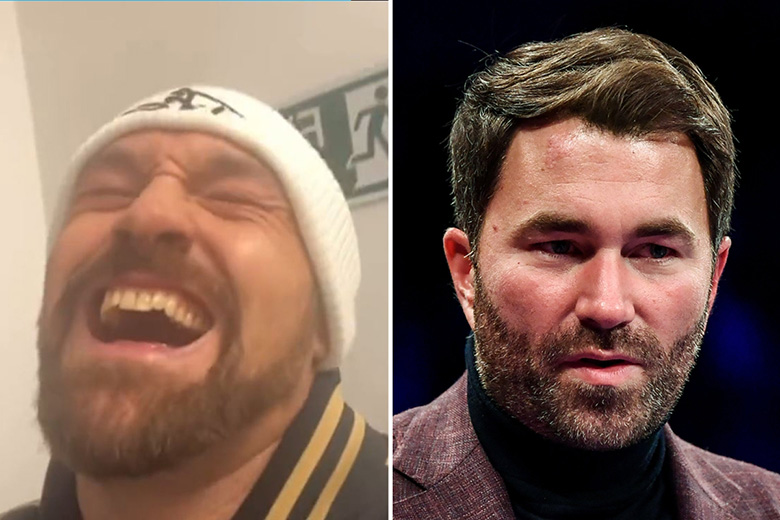 Tyson Fury laughed allegedly to avoid Oleksandr Usyk from Anthony Joshua's boss - Photo 1