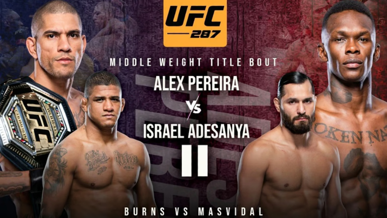 UFC 287 schedule: Pereira vs Adesanya 2 - Photo 1