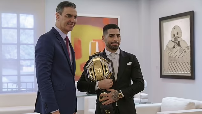 UFC Ilia Topuria champion was promised by the Spanish Prime Minister - Photo 1