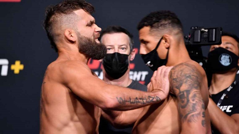 UFC VEGAS 24 lost the co -main pair just because ... a push - Photo 1
