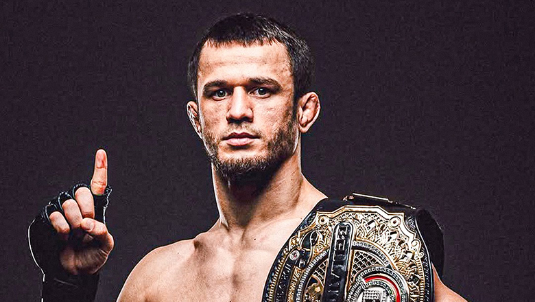 Usman Nurmagomedov successfully protects the Bellator MMA belt - Photo 1
