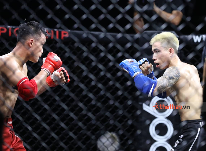 Van Nam became the first Vietnamese boxer to win the MMA Lion Championship - Photo 3
