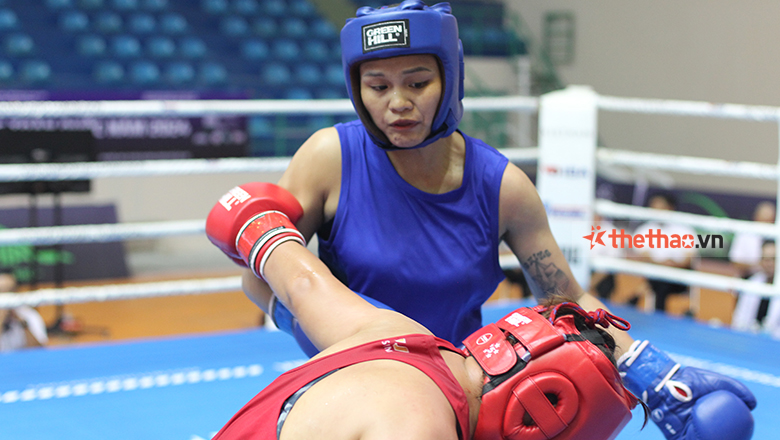 Vietnam has the 3rd boxer in the quarterfinals of the World Women's Boxing Championship 2025 - Photo 1