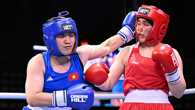 Vietnam has the first boxer to reach the final of the boxing U22 and Asian Children 2025 - Photo 1