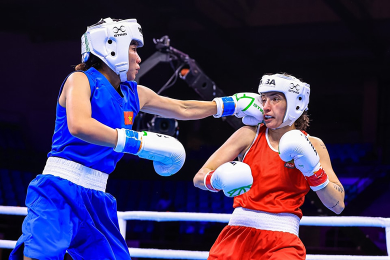 Vietnam has the first victory in the World Women's Boxing Championship - Photo 1