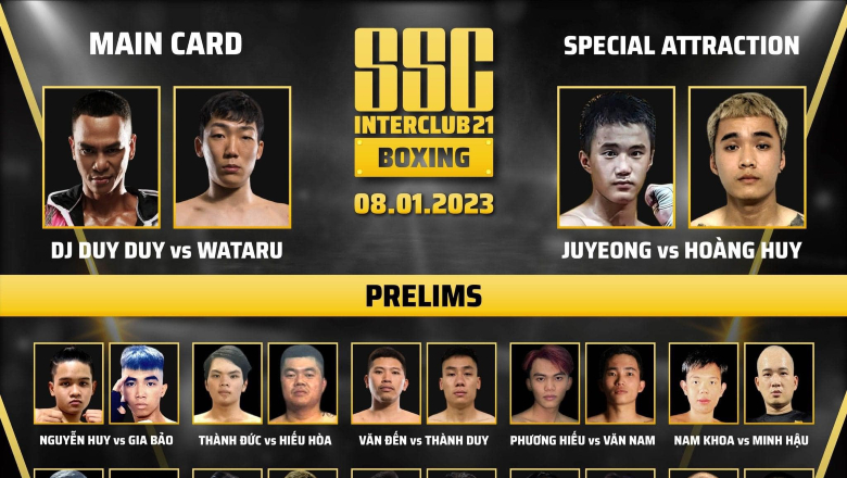 Watch Boxing SSC Interclub 21, which channel? - Photo 1