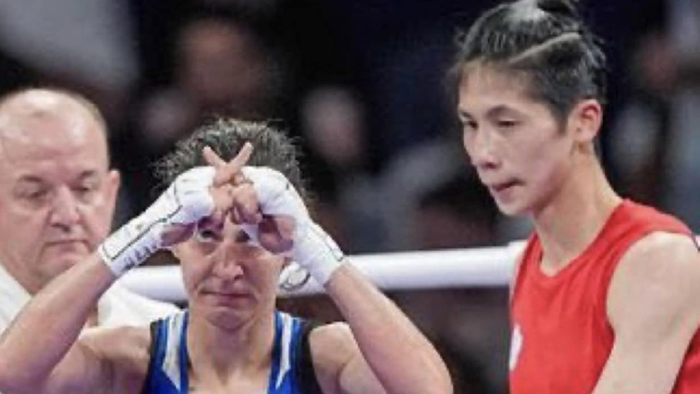 The opponent of the Boxing athlete is suspected of being male: We just want to fight the female boxer - Photo 2