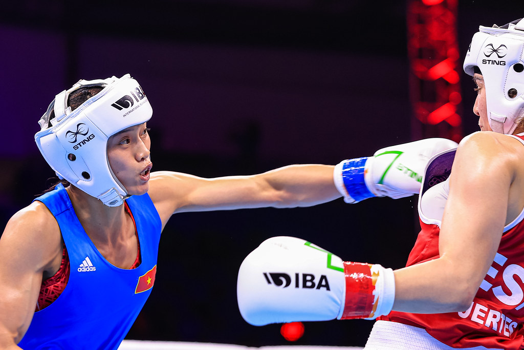 When did Nguyen Thi Tam play the world boxing tournament? - Photo 2
