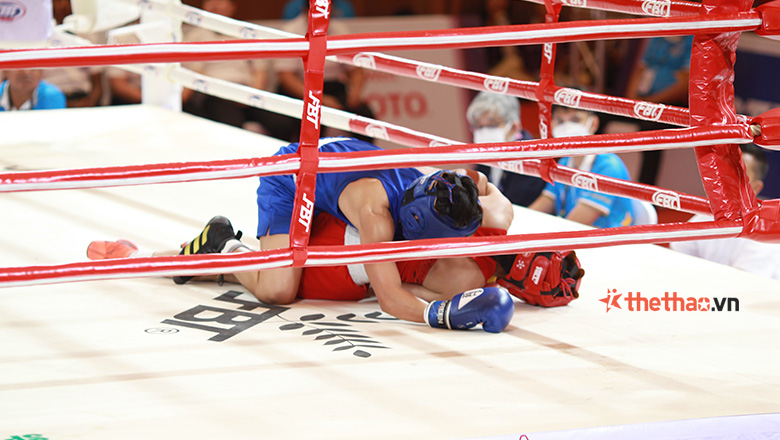 Why did Nguyen Thi Tam have a injury in the first match of SEA Games 32? - Photo 1
