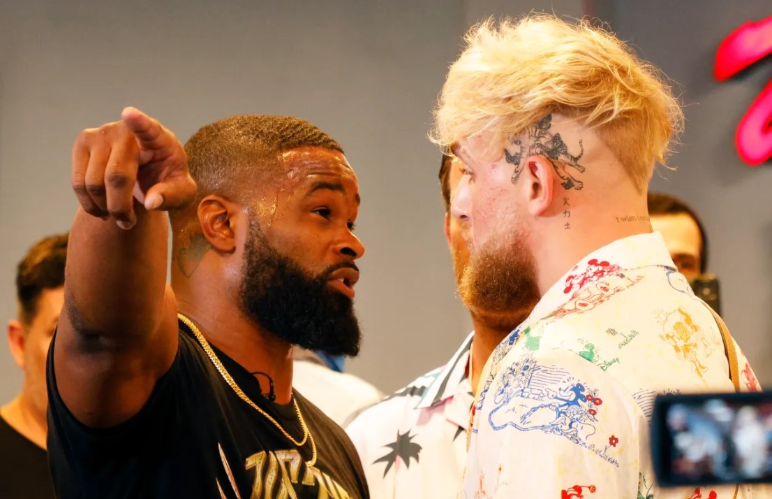Jake Paul: Tyron Woodley looked straight into my eyes and thought about his fate here - Photo 2