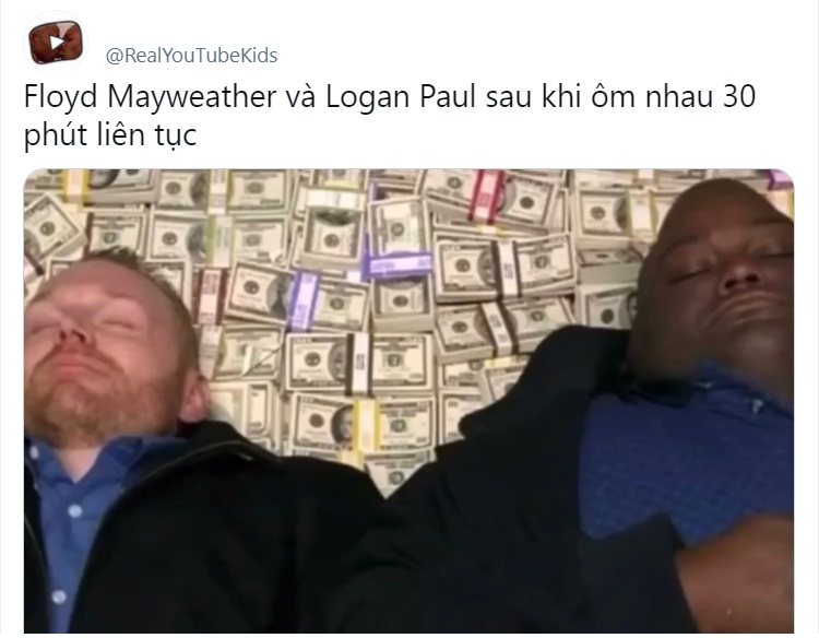 Fans are disappointed because of the results between Logan vs Mayweather - Photo 2
