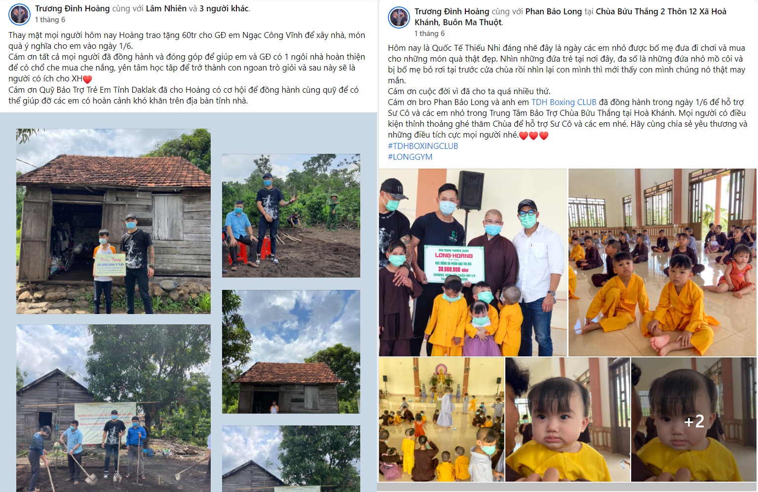 Charity as Truong Dinh Hoang: Cash, excerpts against Covid -19 - Photo 3