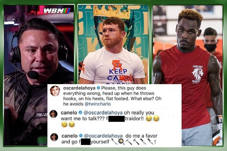 Mr. De La Hoya threatened to defeat Canelo Alvarez on the stage - Photo 1