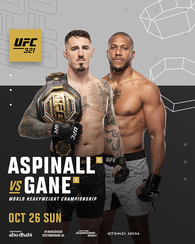 Tom Aspinall fight Ciryl Gane at UFC 321 - Photo 1