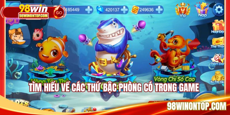 Tìm hiểu về các thứ bậc phòng có trong game 