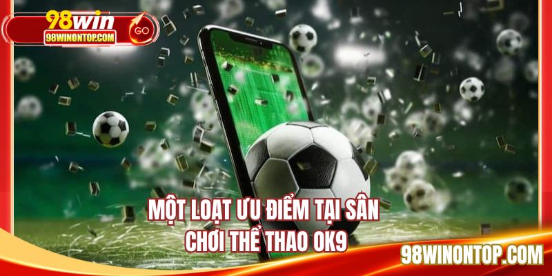 Một loạt ưu điểm tại sân chơi thể thao OK9